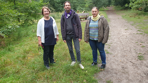 Wald, Wanderkirche und Bibelgarten – Tag 1 auf dem Pilgerweg
