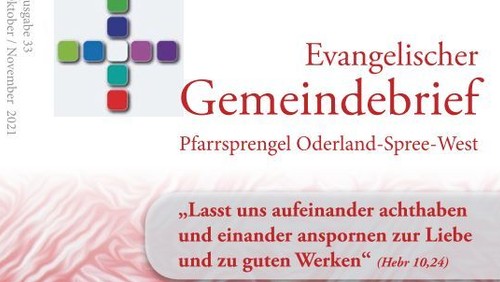33. Evangelischer Gemeindebrief