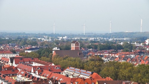 Martin-Luther von oben