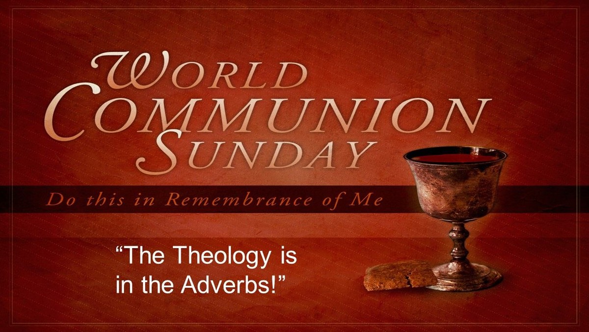 October 3, 2021 World Communion Sunday Worship Service