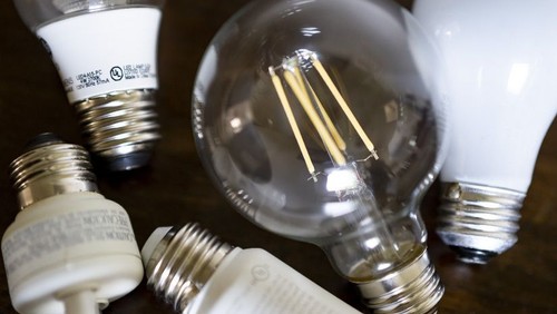 Spare light bulbs and books - please help yourself