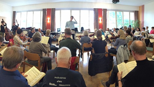 Großes Probenwochenende vor dem Messias-Konzert