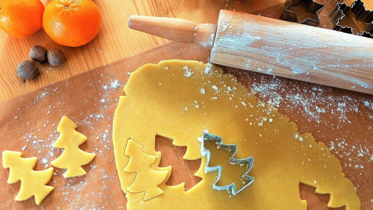 Plätzchen backen zum Advent