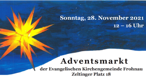 Unterstützen Sie uns bei der Durchführung unseres Adventsmarktes!