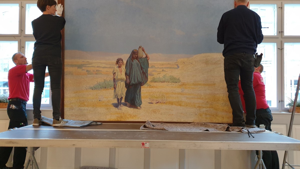 Kæmpe Tuxen-maleris oprindelse fundet