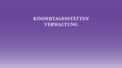 Sachbearbeiter*in für die Kitaverwaltung gesucht