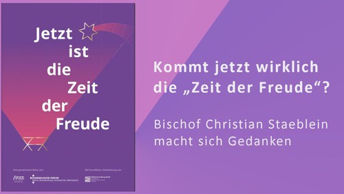 Bischof Staeblein über Advent und Weihnachten 2021