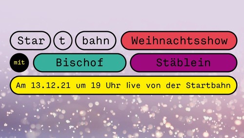 Startbahn-Weihnachtsshow mit Bischof Christian Stäblein