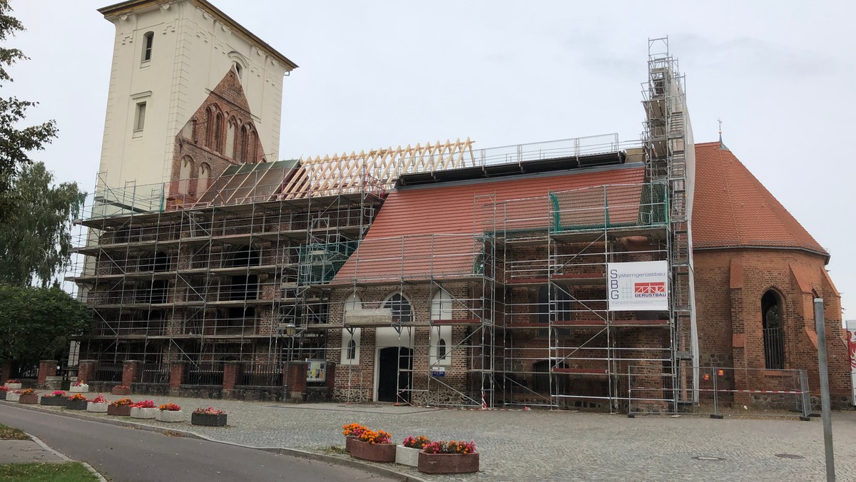 Eindrücke vom Dach der Marienkirche
