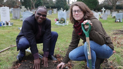 Platinum Jubilee Tree Planting in the Churchyard