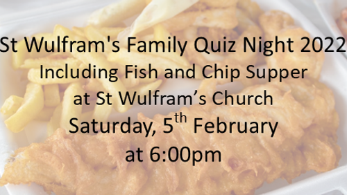 St Wulframs Family Fish Chip Quiz Night
