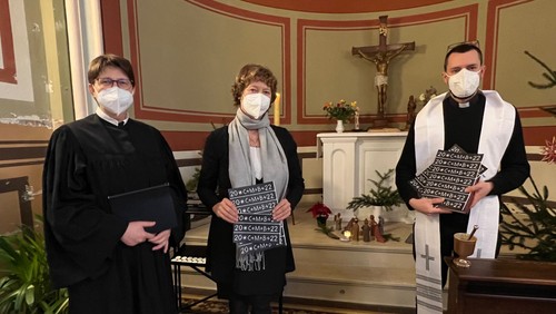 Neujahrssegen im St. Josefs-Krankenhaus