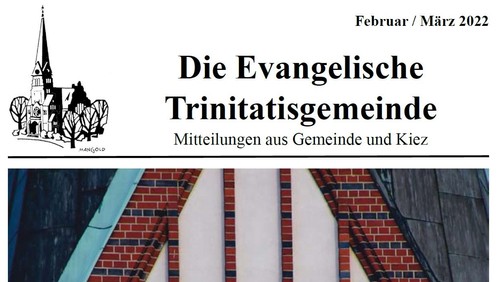 Frisch erschienen: Gemeindebrief Februar/März 2022