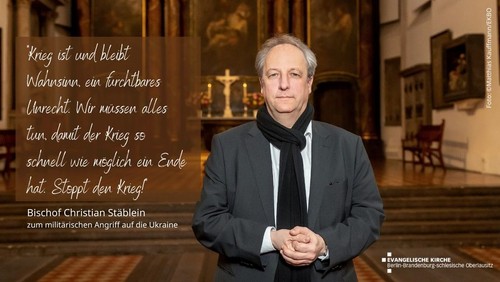Statement | 24. Februar 2022 | Zu Situation in der Ukraine | Bischof Dr. Christian Stäblein