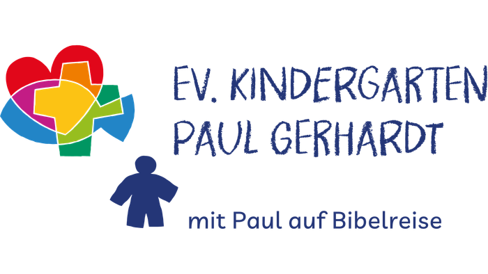 Bunter Herz-Puzzle, Kinderfigur, Text: 