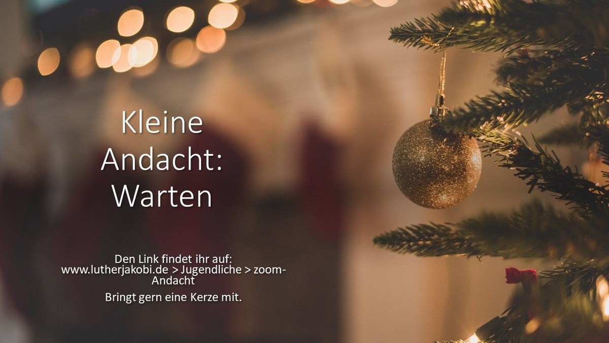 Zoom-Andacht