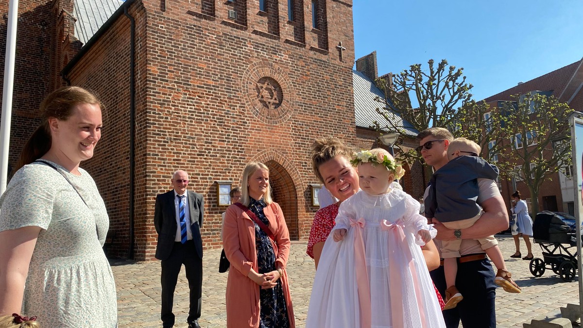 Dåbsfest i Grenaa Kirke