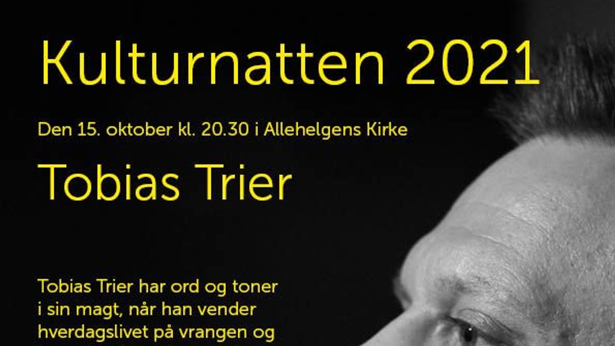Kulturnatten - Koncert med Tobias Trier