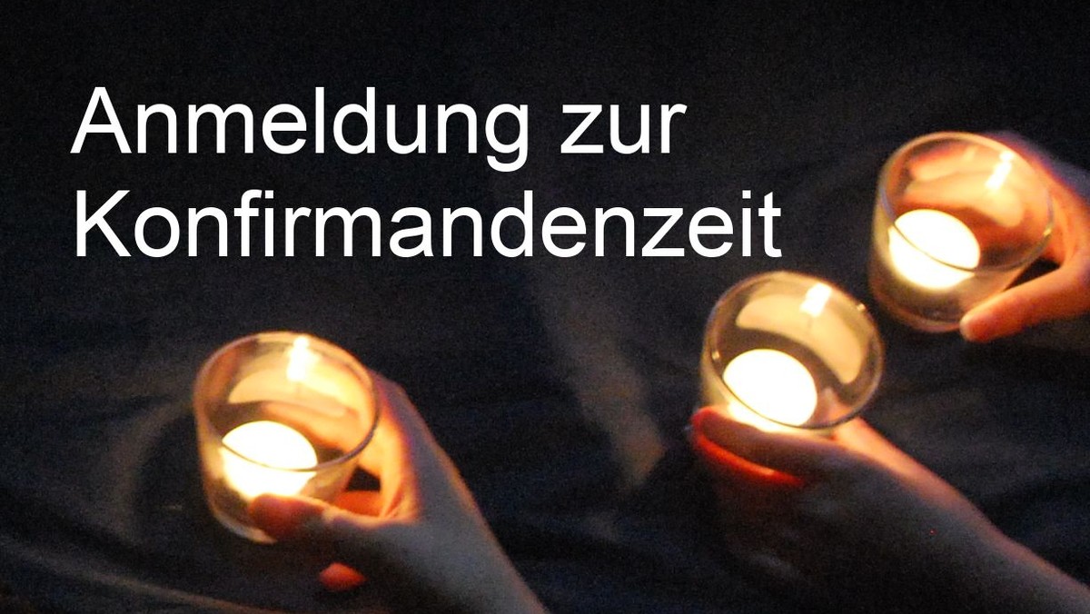 Konfi-Anmeldung