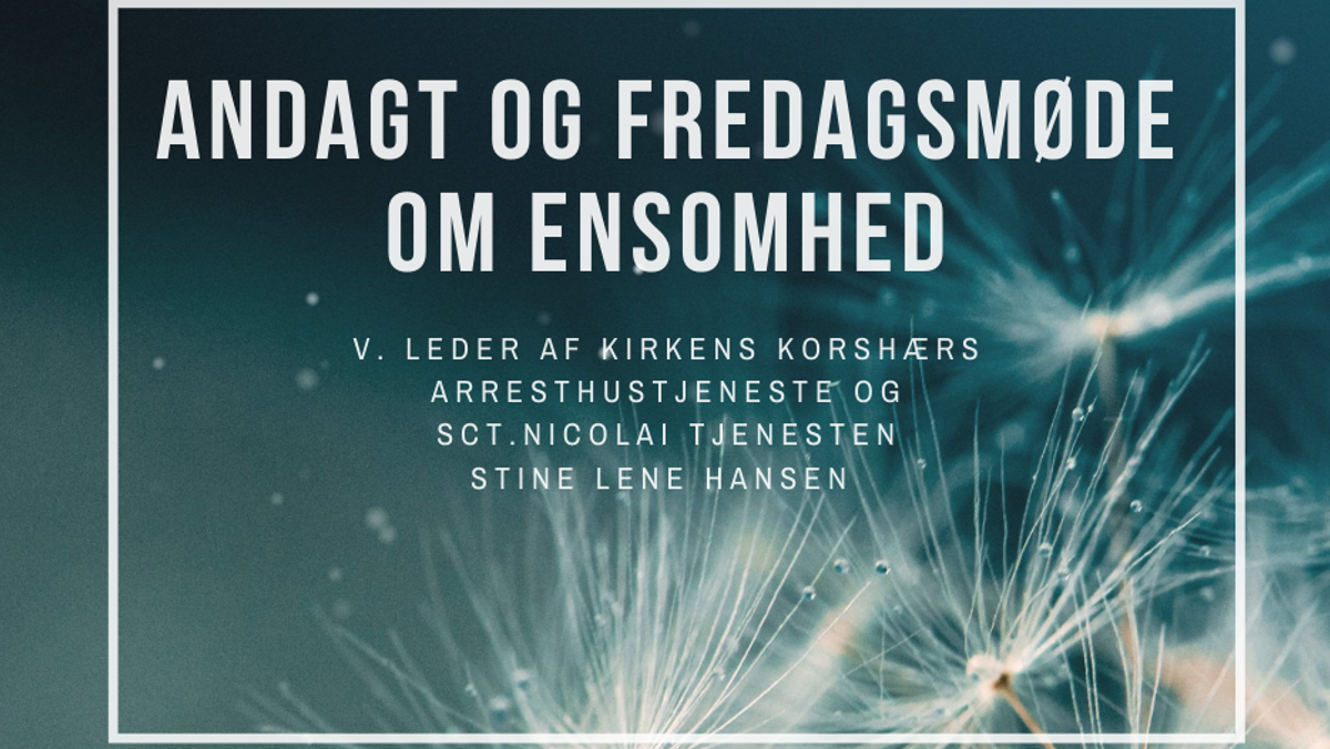 Andagt og fredagsmøde