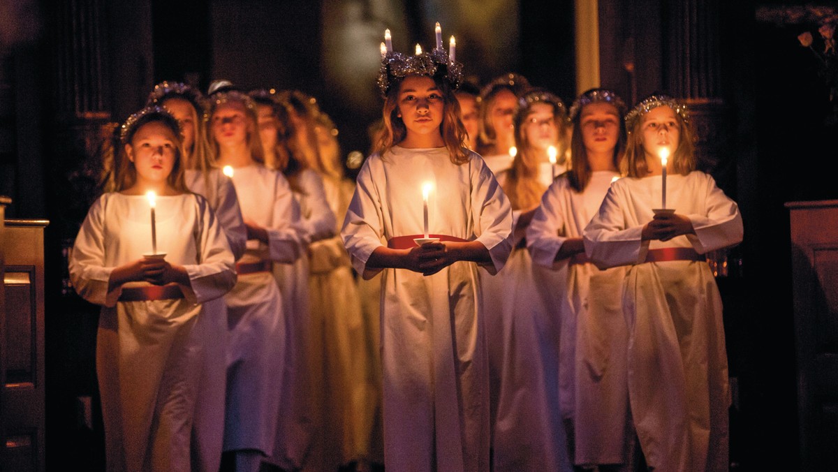 Godmorgen Lucia med Sankt Annæ Pigekor. OBS. Coronapas