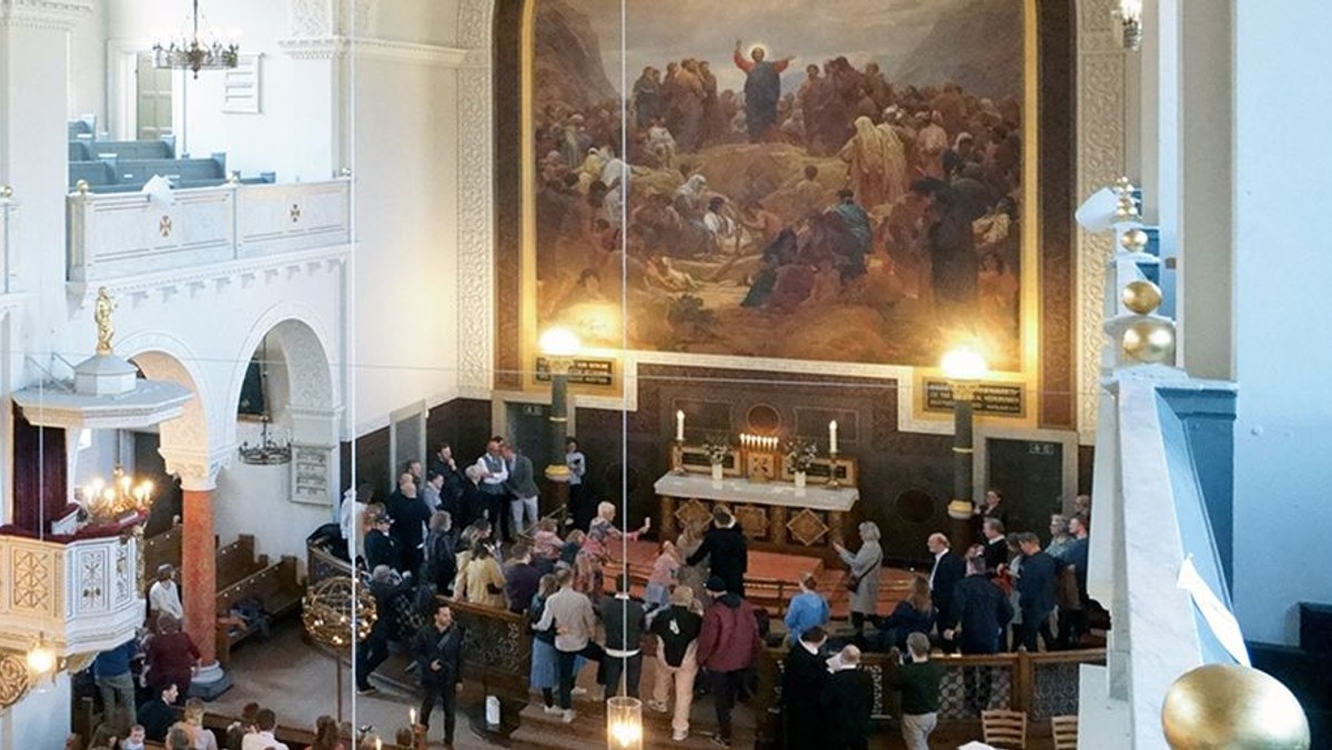Gudstjeneste i Sct. Matthæus Kirke kl. 10 og Eliaskirken kl. 13