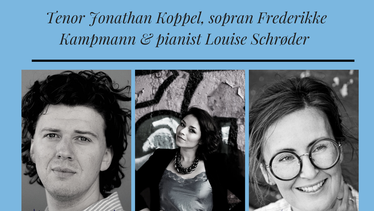 Nytårskoncert med Jonathan Koppel, Frederikke Kampmann og Louise Schrøder