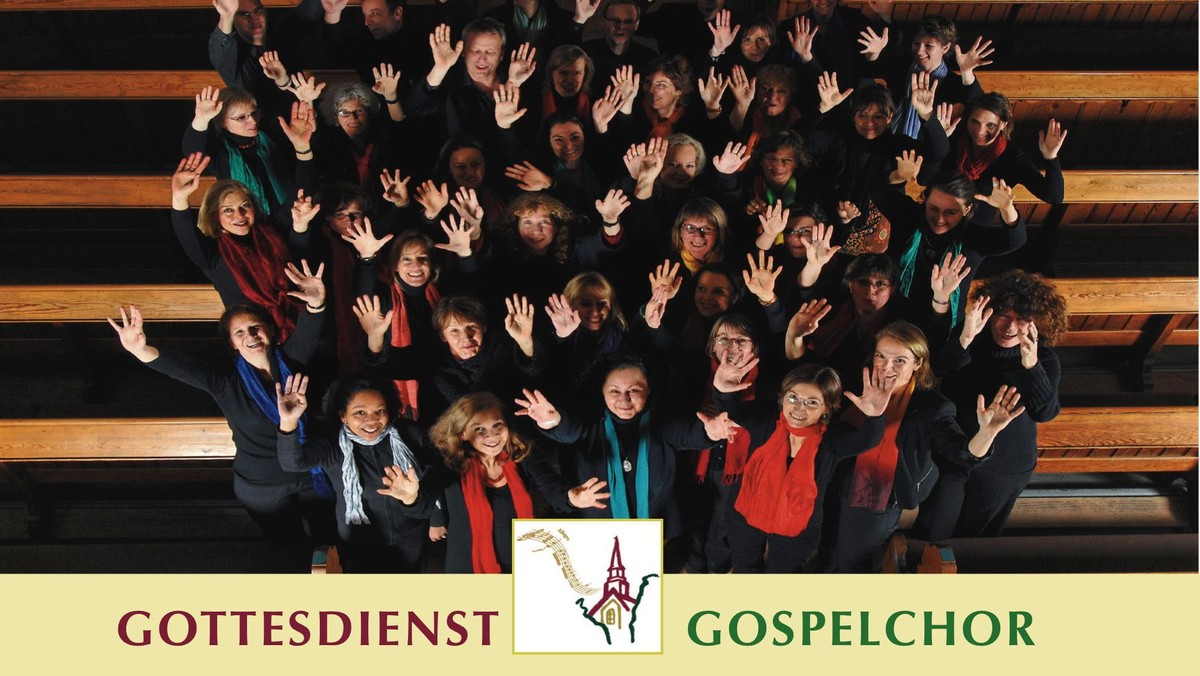 Gottesdienst mit Gospelchor, im Anschluss Fördervereinssitzung