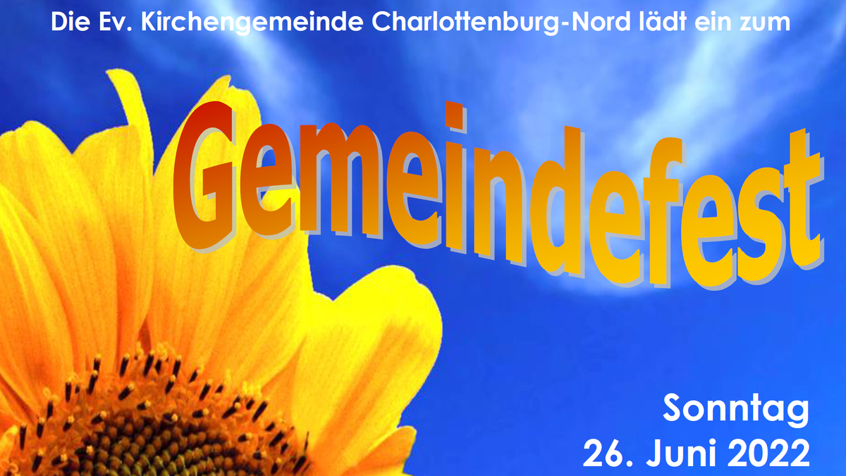 Gottesdienst zum Sommerfest