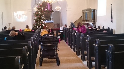 Børnejul for de yngste i Nørre Snede Kirke