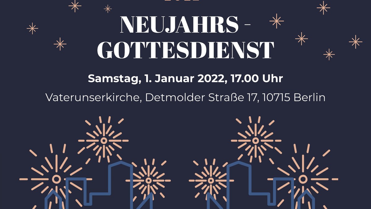Neujahrsgottesdienst des Kirchenkreises