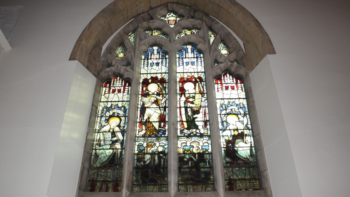 First Advent talk on the Saints in our Windows: Saint Oswald, King in the North