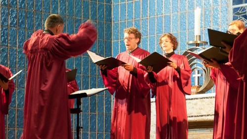 NoonSong: Herrenquartett und Saxophon