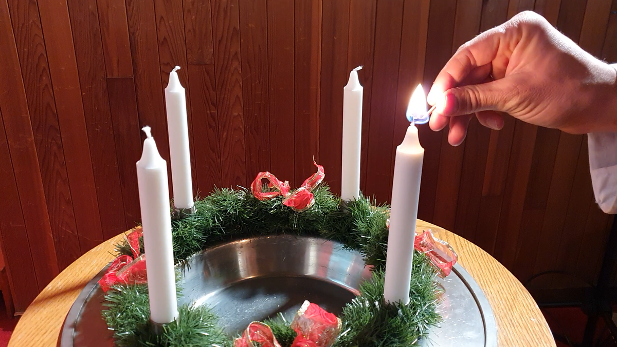 1. søndag i advent! with children's hour and Lucia rehearsal