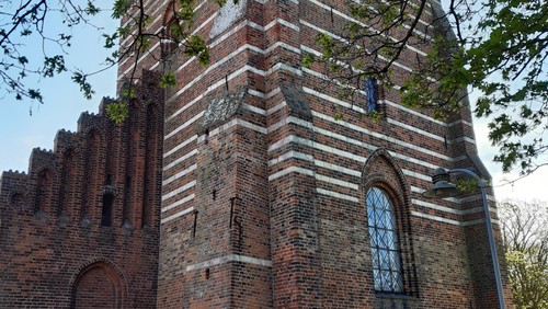 Pilgrimsvandring i kirken v. konfirmander