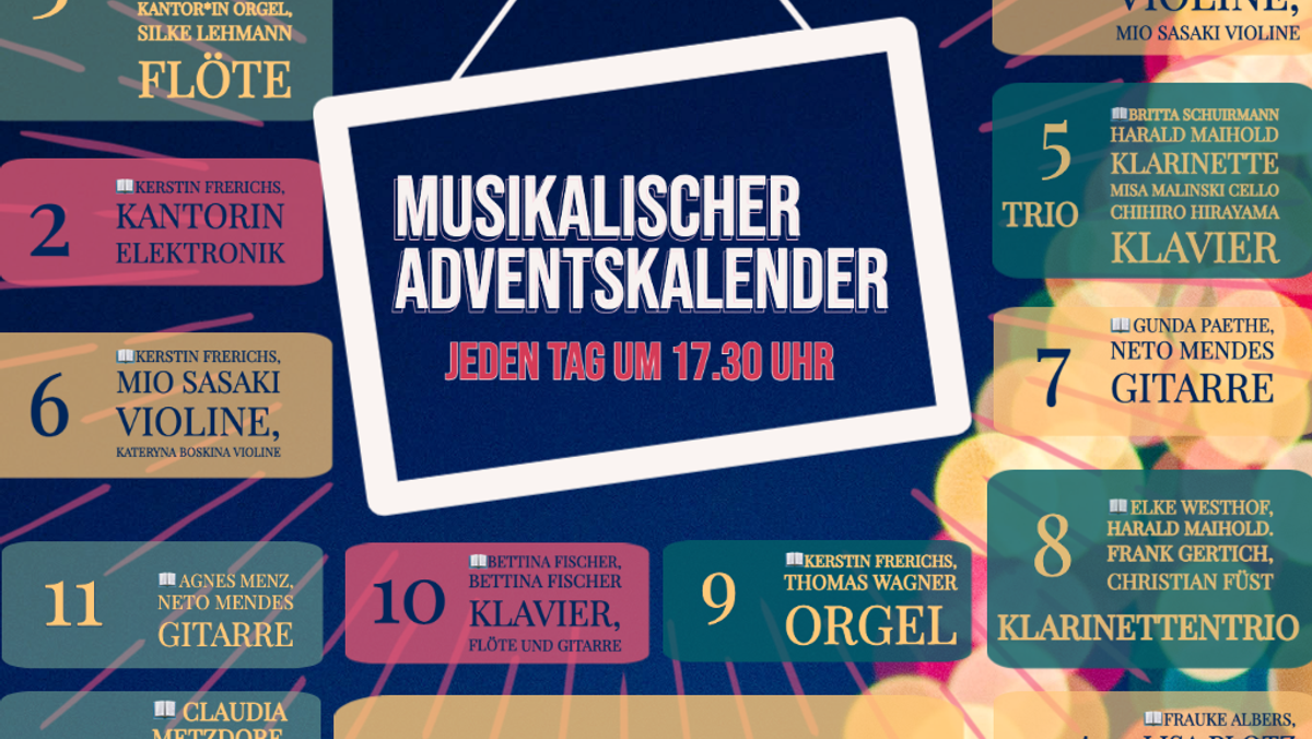 Musikalischer Adventskalender