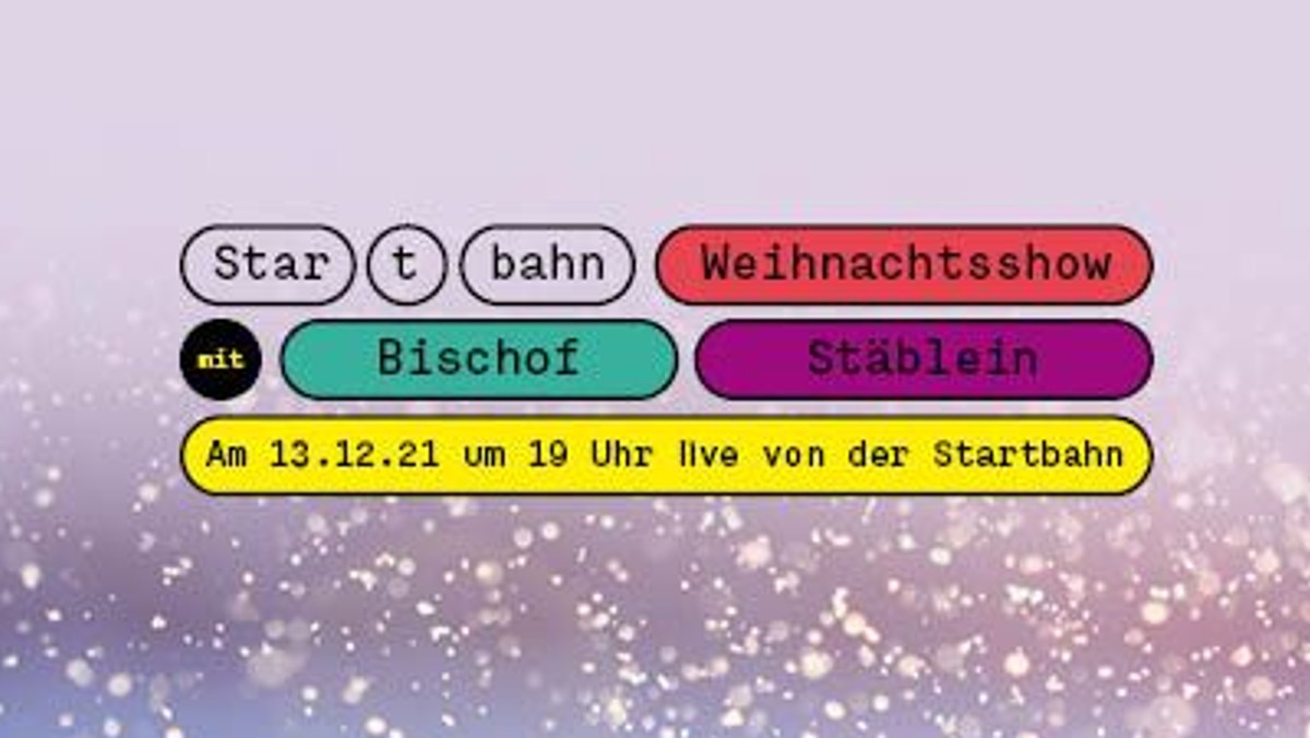 Die STARTBAHN-Weihnachtsshow mit Bischof Stäblein | DIGITAL