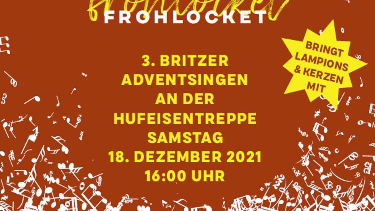 "Jauchzet, frohlocket!" - Adventssingen im Hufeisen