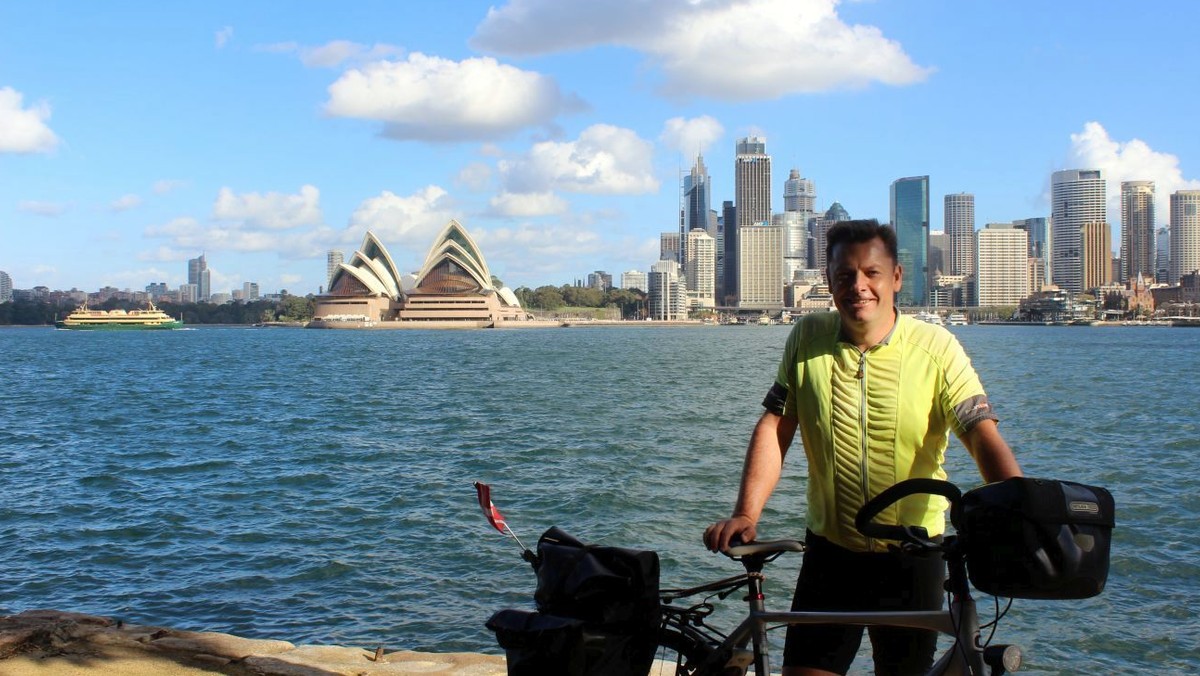 Foredrag: ”Min fantastiske cykeltur - Down Under”