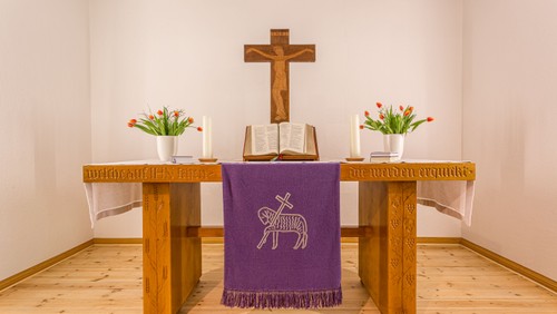 Gottesdienst in Felsen