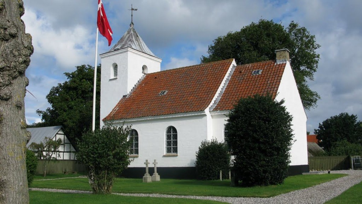 Gudstjeneste i Anholt Kirke