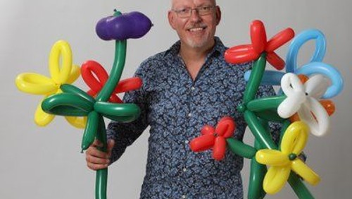 Ballonshow i vinterferien