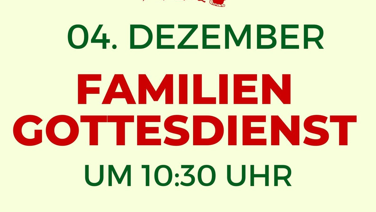 Familiengottesdienst zum 2. Advent mit der Kita