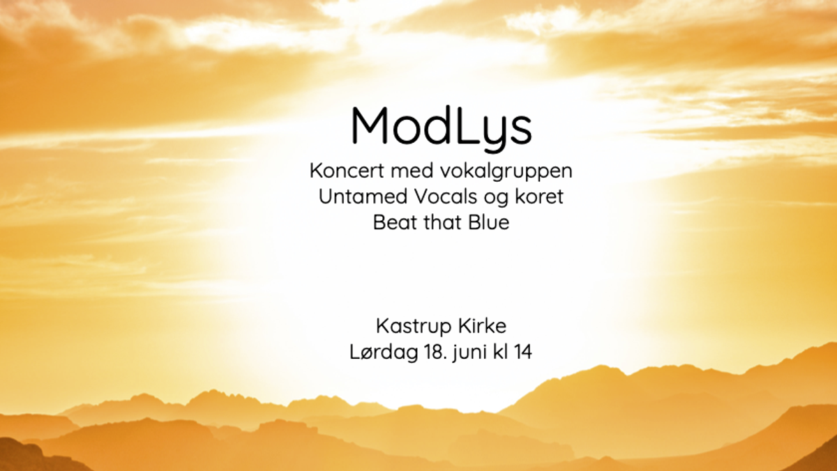 Koncert med de rytmiske kor "Beat That Blue" og "Untamed Vocals"