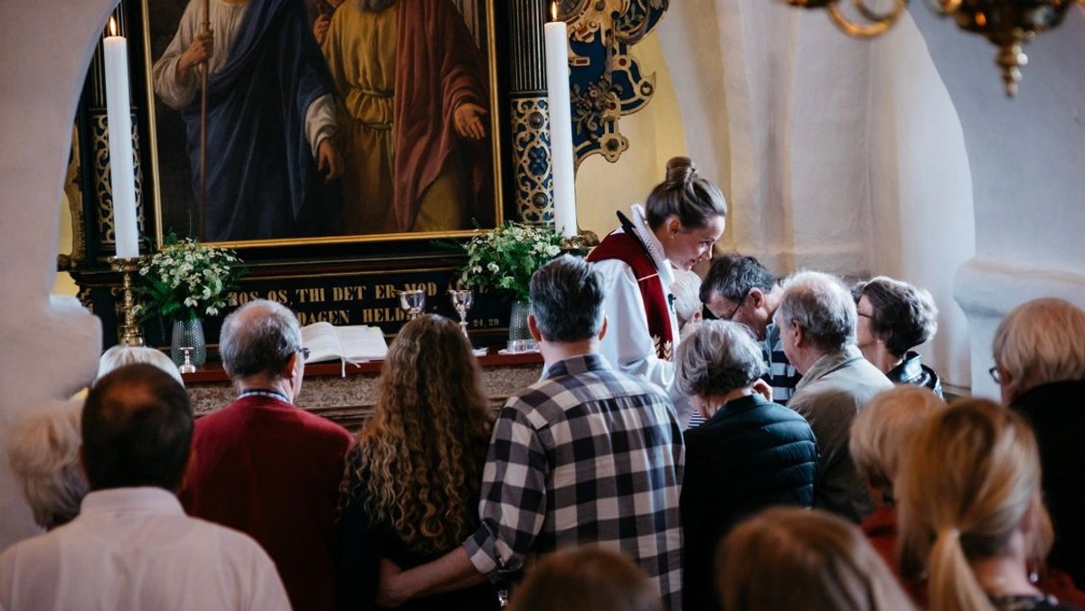 Gudstjeneste i Slagslunde Kirke ved Malene Graeser (ændret fra Ganløse kirke)