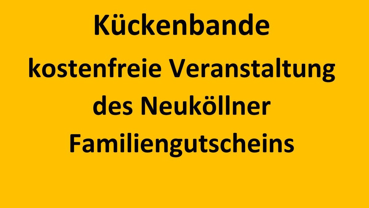 "Kükenbande" - Offener Eltern-Kind-Treff