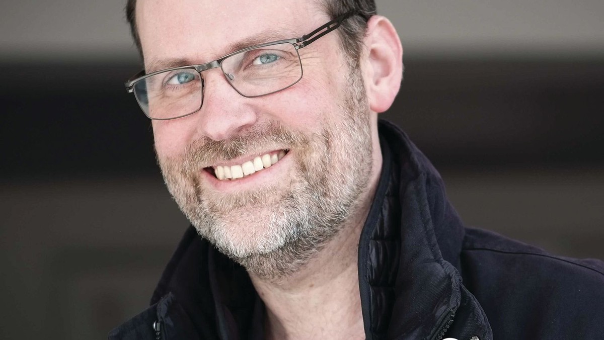 Otto Lundgaard taler om Storm P