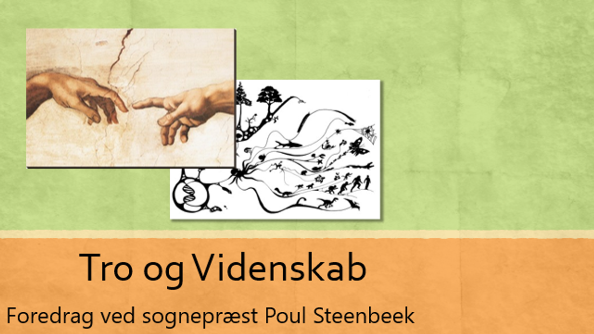 Foredrag om tro og videnskab