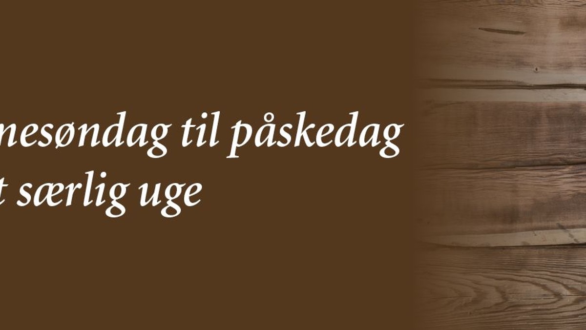 Sogneaften om påsken