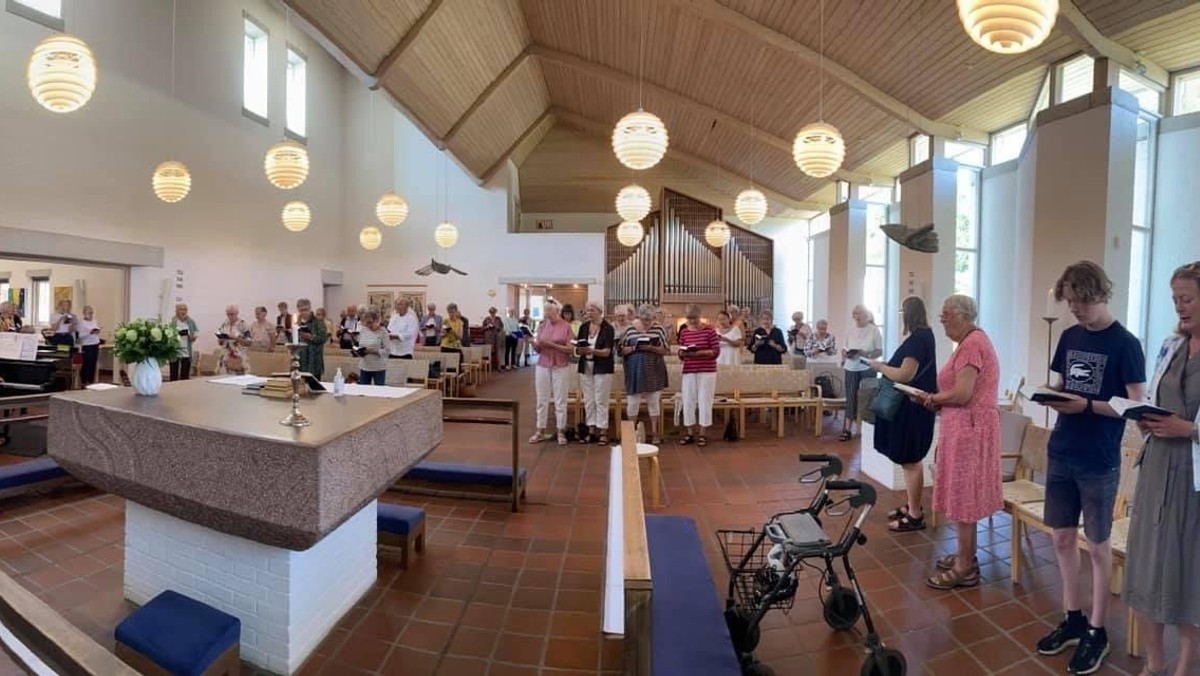 Fællessang i Sthens Kirke